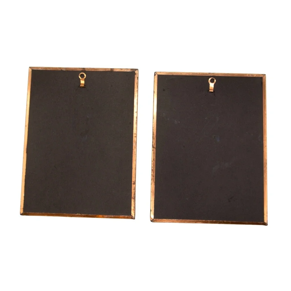 Vintage Silhouette Art Pair Romantic Couple Dancing‎ Scene Framed Wall Decor